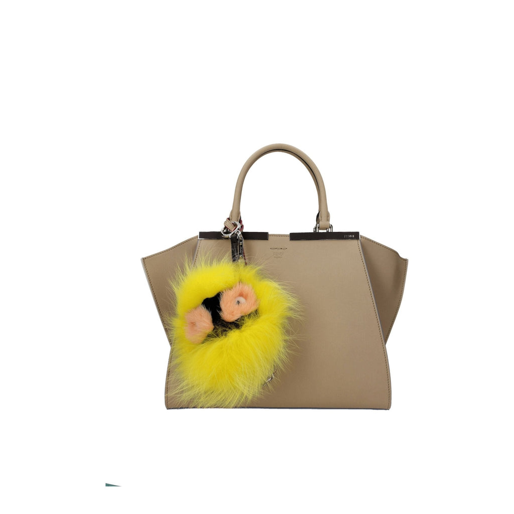 Fendi Yellow Fur Keychain - Beyzy Store - Fendi