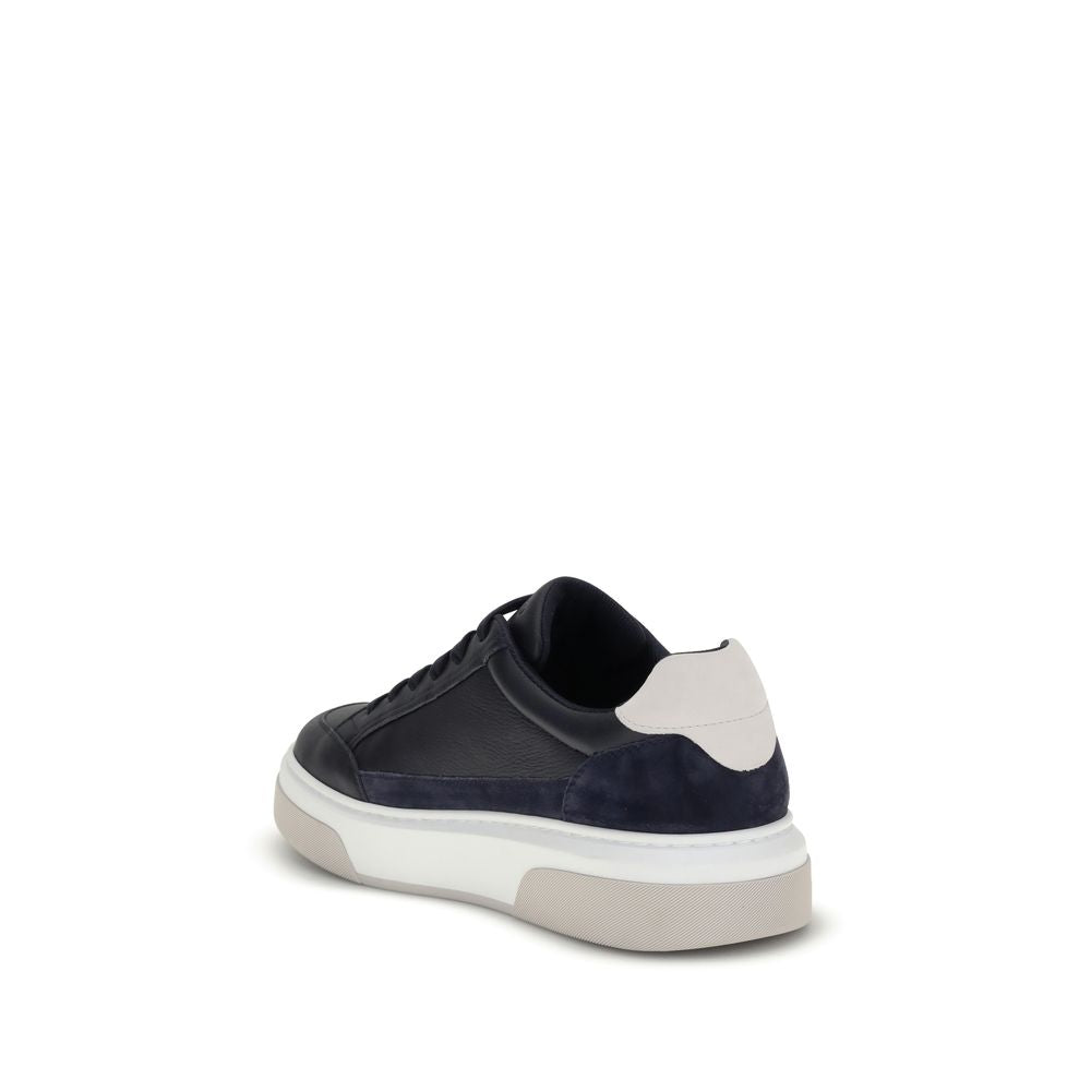 Ferragamo Gancini leather Sneakers - Beyzy Store - Ferragamo