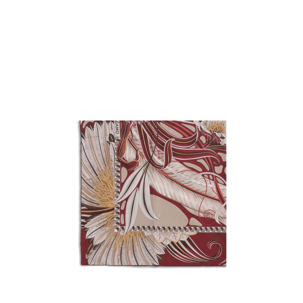 Ferragamo Giada print silk Scarf - Beyzy Store - Ferragamo
