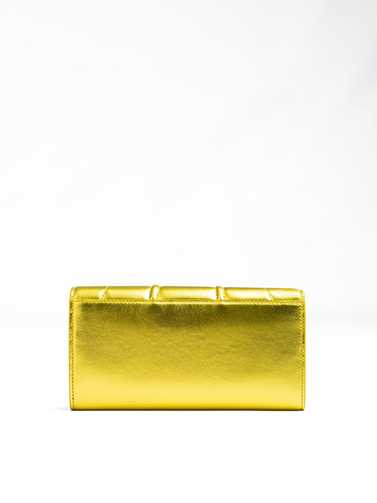Ferrari Metal Yellow GT patent leather purse - Beyzy Store - Ferrari