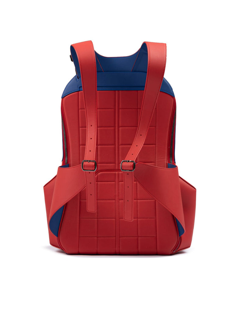 Ferrari Red Leather Technical Backpack - Beyzy Store - Ferrari