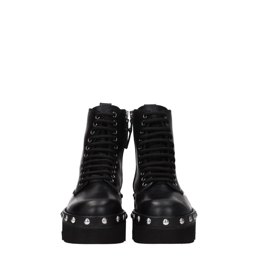 Furla Black Leather Ankle - Beyzy Store - Furla
