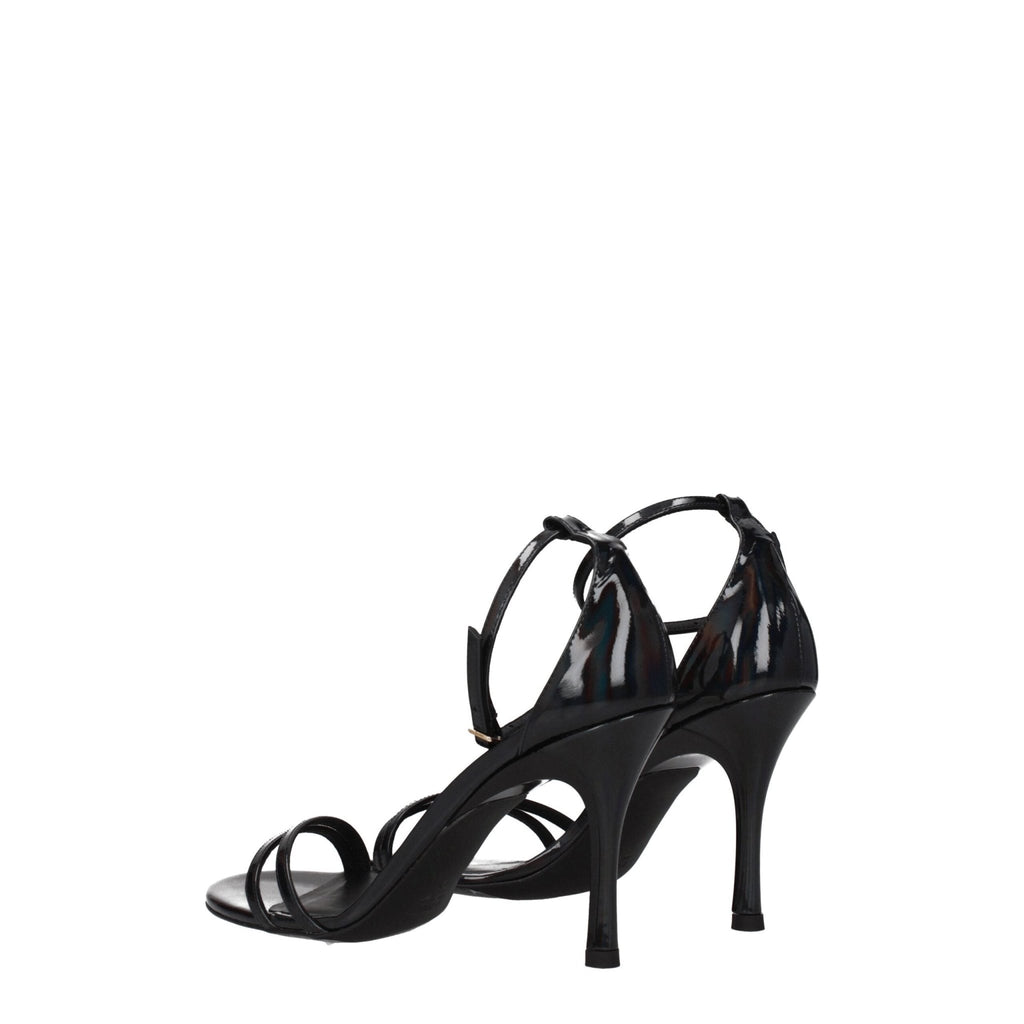 Furla Black Leather Sandal - Beyzy Store - Furla