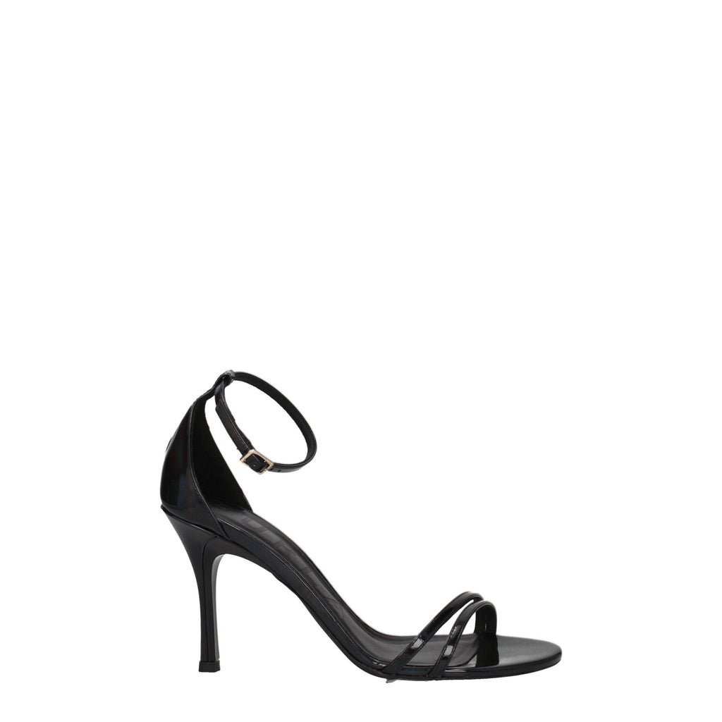 Furla Black Leather Sandal - Beyzy Store - Furla