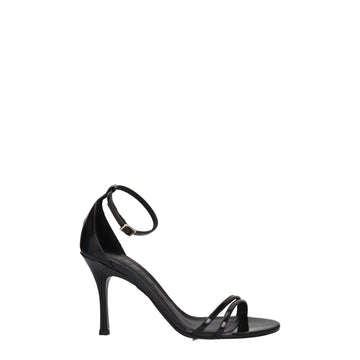 Furla Black Leather Sandal - Beyzy Store - Furla
