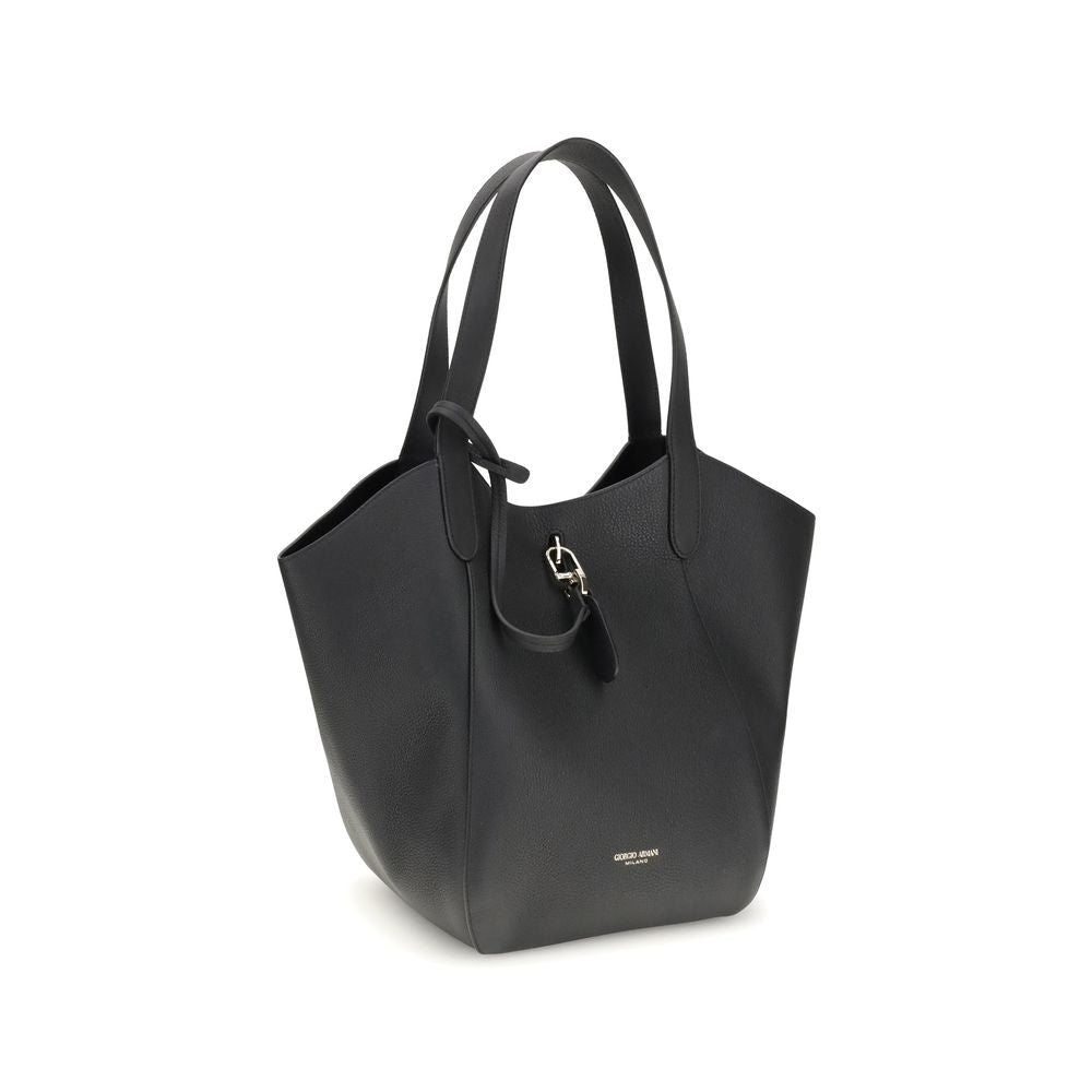 Giorgio Armani Medium suede Shoulder Bag - Beyzy Store - Giorgio Armani