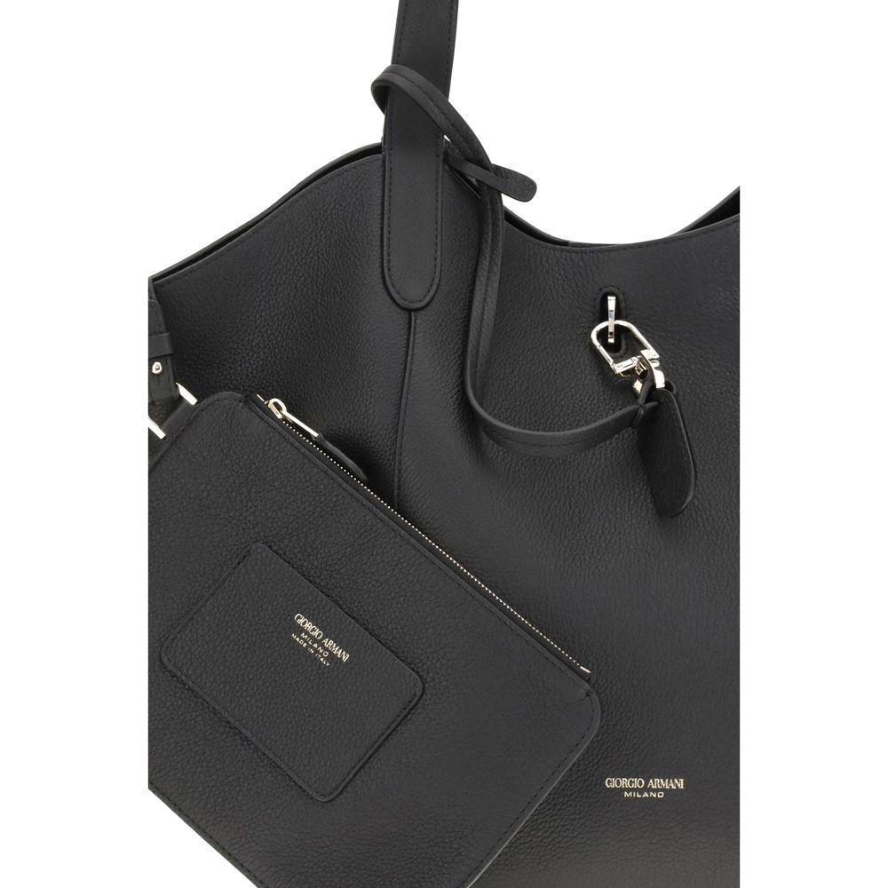 Giorgio Armani Medium suede Shoulder Bag - Beyzy Store - Giorgio Armani
