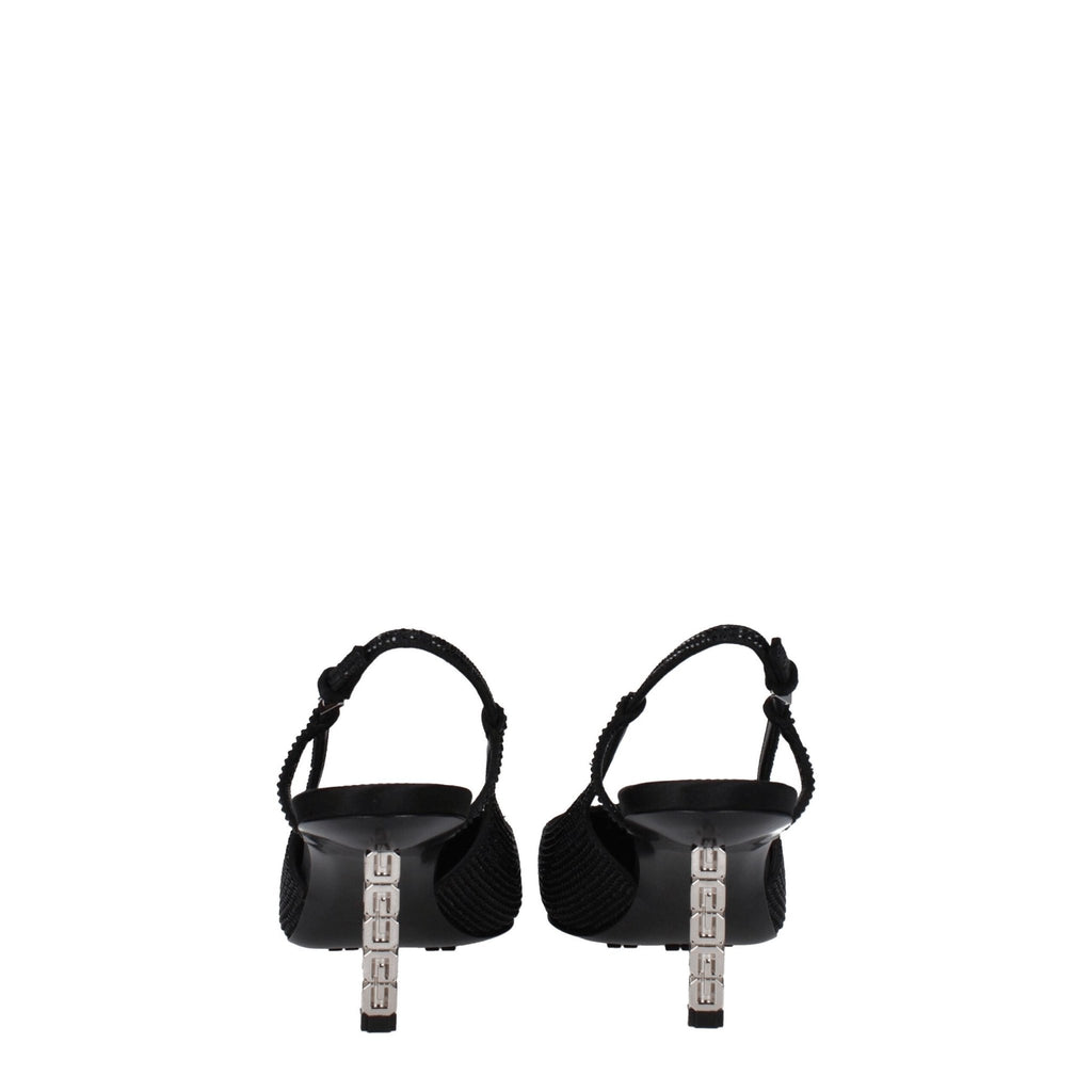 Givenchy Black Fabric Sandal - Beyzy Store - Givenchy