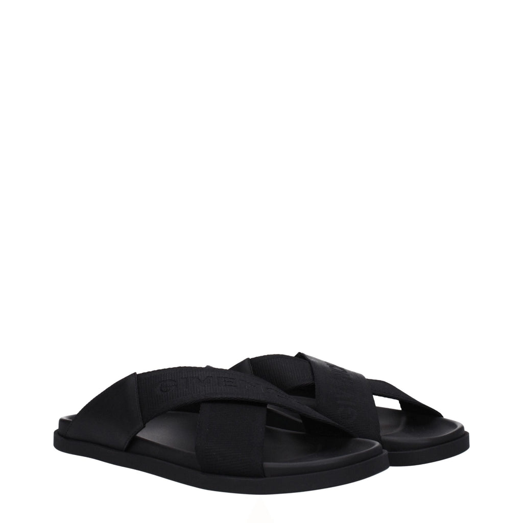 Givenchy Black Fabric Slipper - Beyzy Store - Givenchy