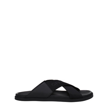 Givenchy Black Fabric Slipper - Beyzy Store - Givenchy