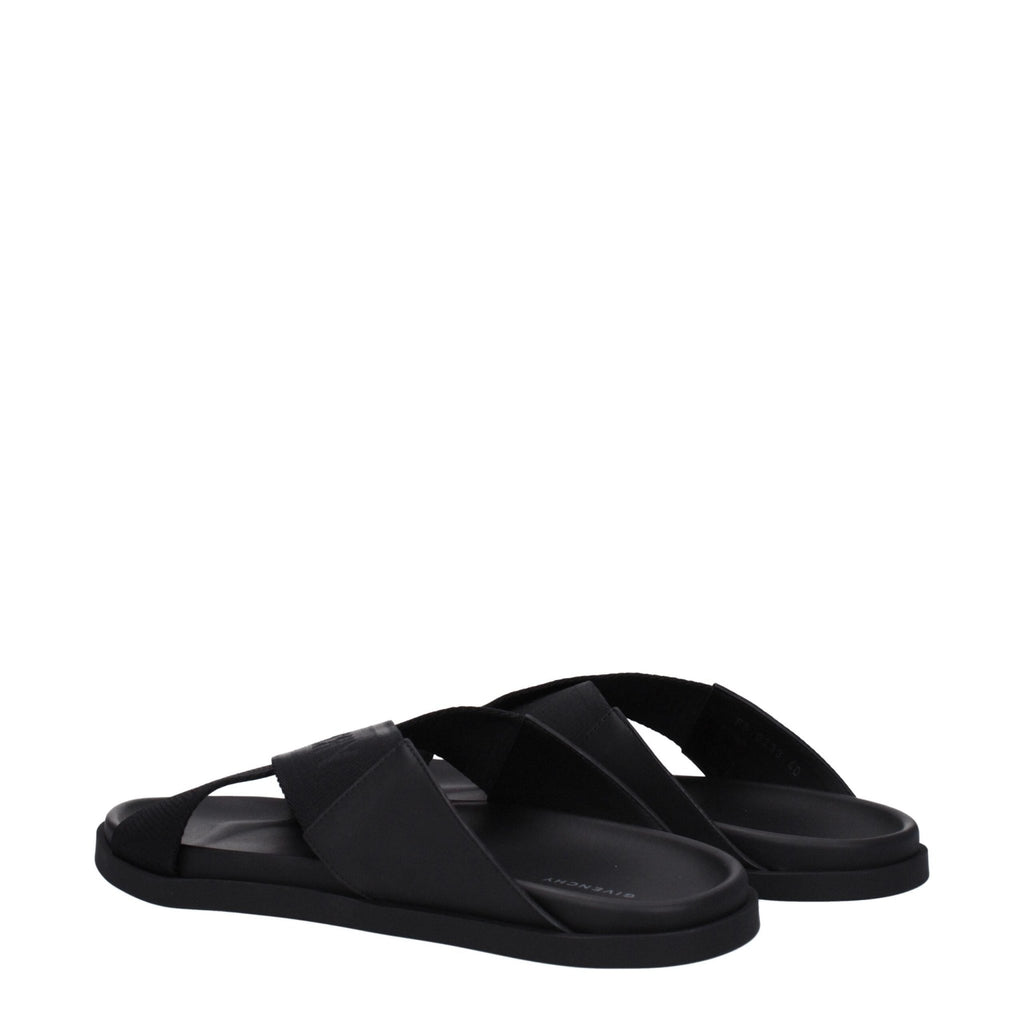Givenchy Black Fabric Slipper - Beyzy Store - Givenchy
