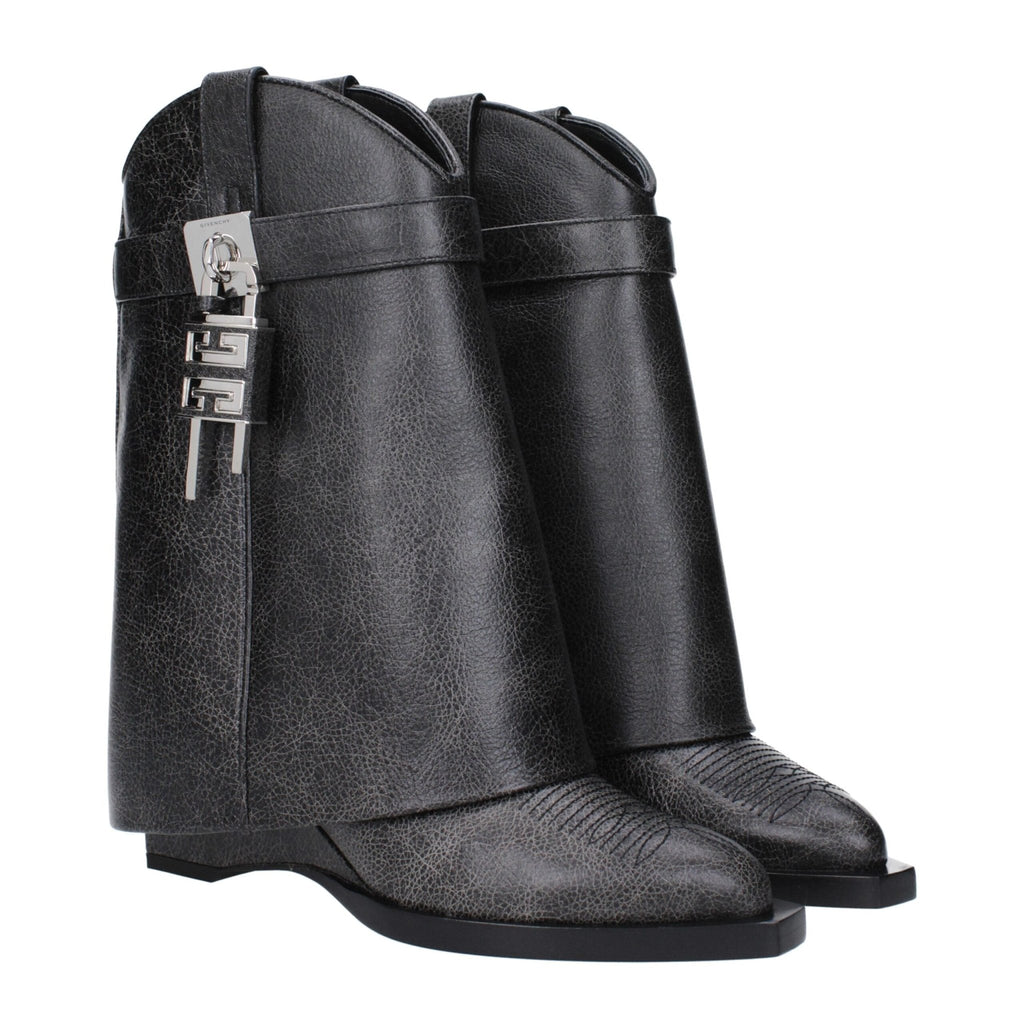 Givenchy Black Leather Ankle - Beyzy Store - Givenchy
