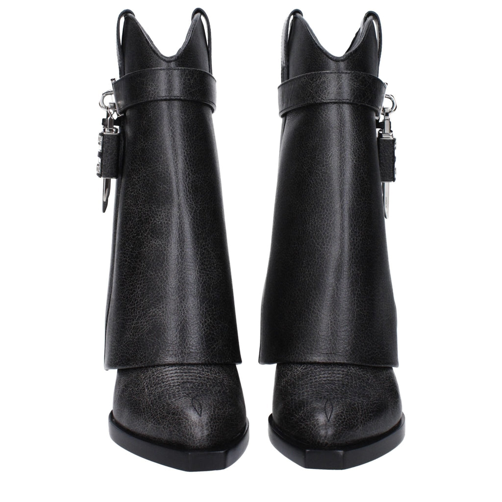 Givenchy Black Leather Ankle - Beyzy Store - Givenchy