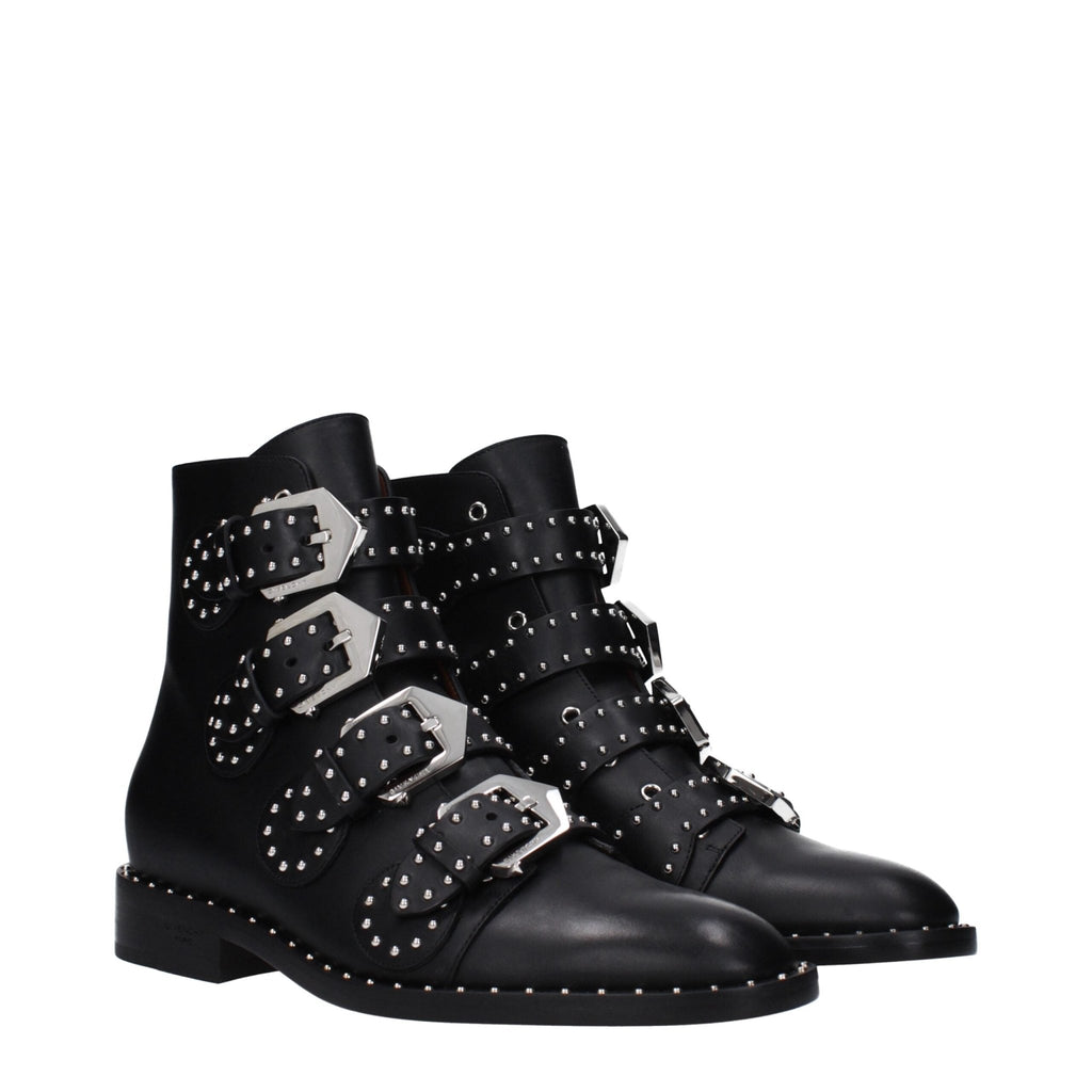 Givenchy Black Leather Ankle - Beyzy Store - Givenchy