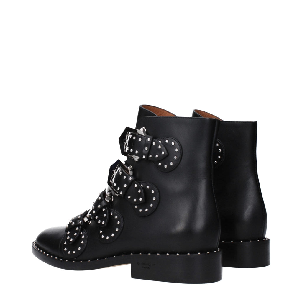 Givenchy Black Leather Ankle - Beyzy Store - Givenchy
