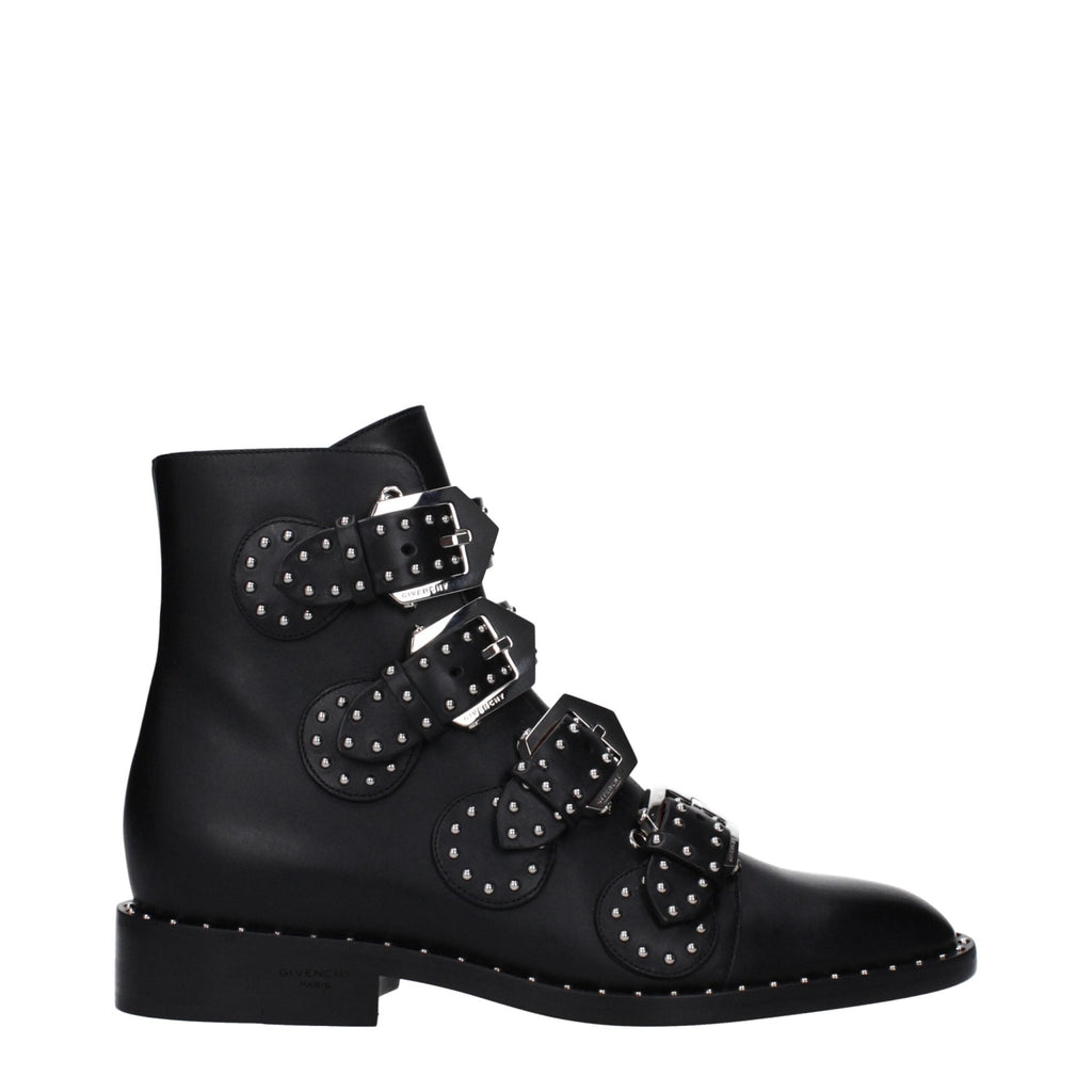 Givenchy Black Leather Ankle - Beyzy Store - Givenchy