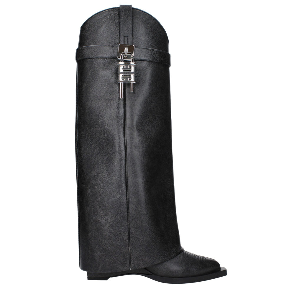 Givenchy Black Leather Boot - Beyzy Store - Givenchy