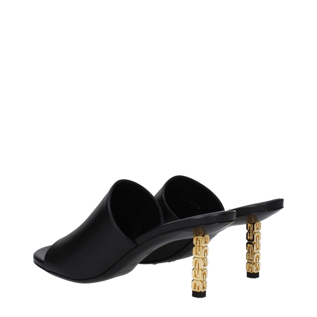 Givenchy Black Leather Sandal - Beyzy Store - Givenchy