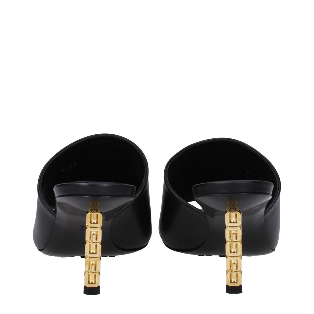Givenchy Black Leather Sandal - Beyzy Store - Givenchy