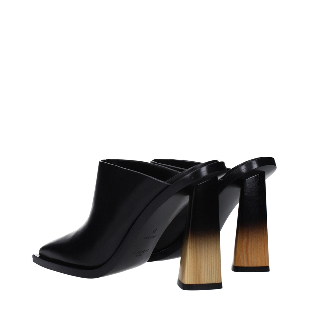 Givenchy Black Leather Sandal - Beyzy Store - Givenchy