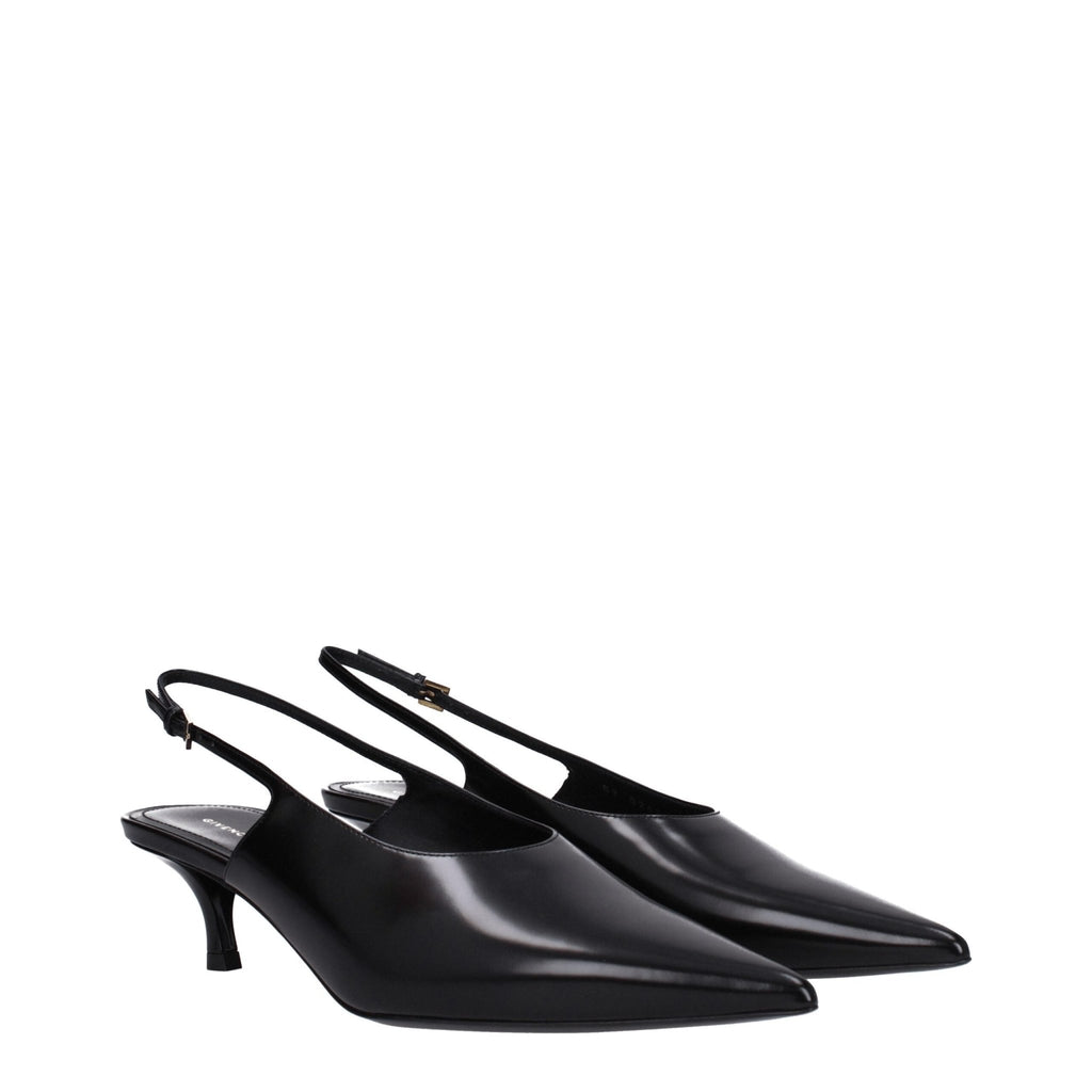 Givenchy Black Leather Sandal - Beyzy Store - Givenchy