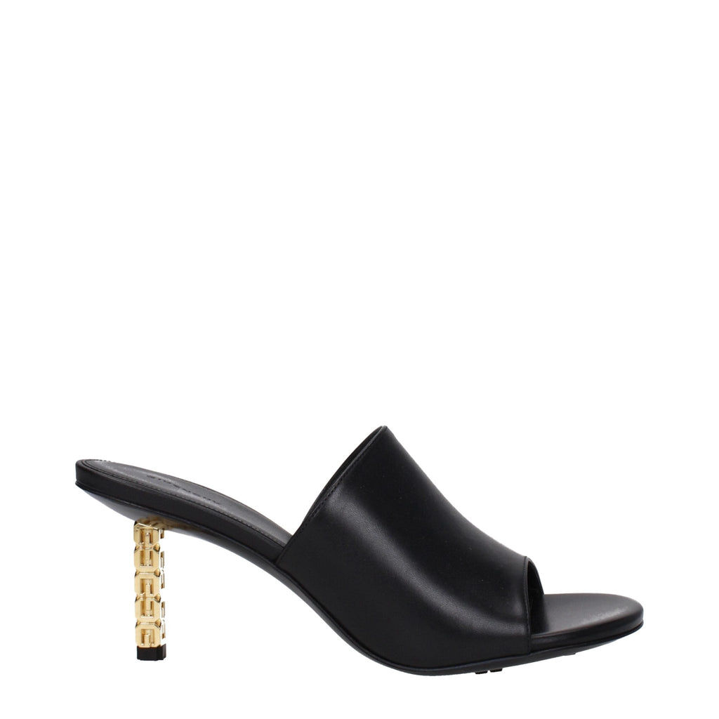 Givenchy Black Leather Sandal - Beyzy Store - Givenchy