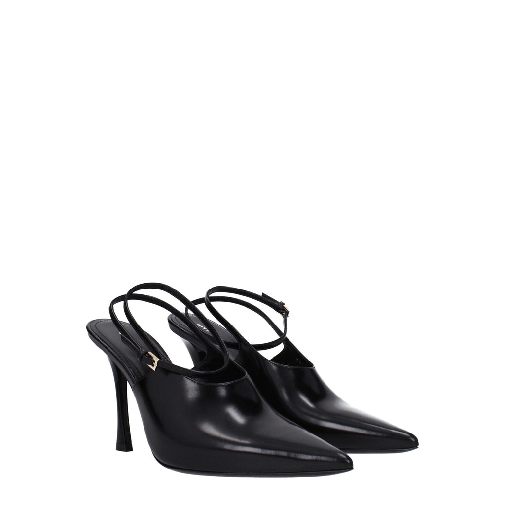 Givenchy Black Leather Sandal - Beyzy Store - Givenchy