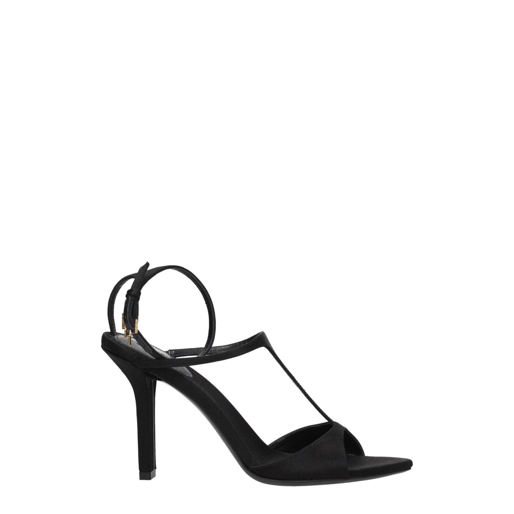 Givenchy Black Satin Sandal - Beyzy Store - Givenchy
