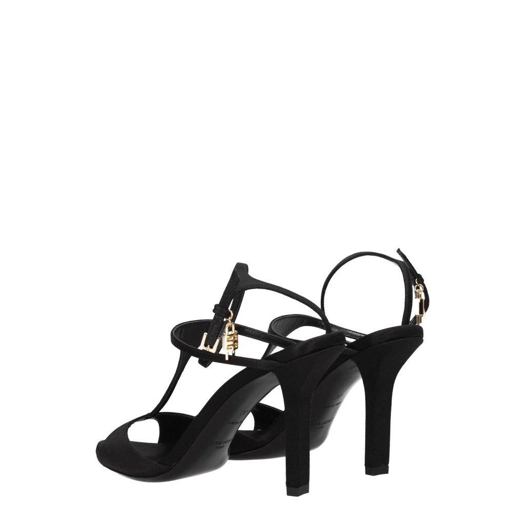 Givenchy Black Satin Sandal - Beyzy Store - Givenchy