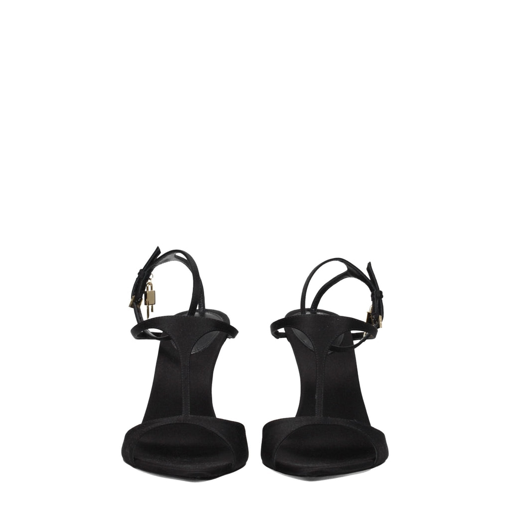 Givenchy Black Satin Sandal - Beyzy Store - Givenchy