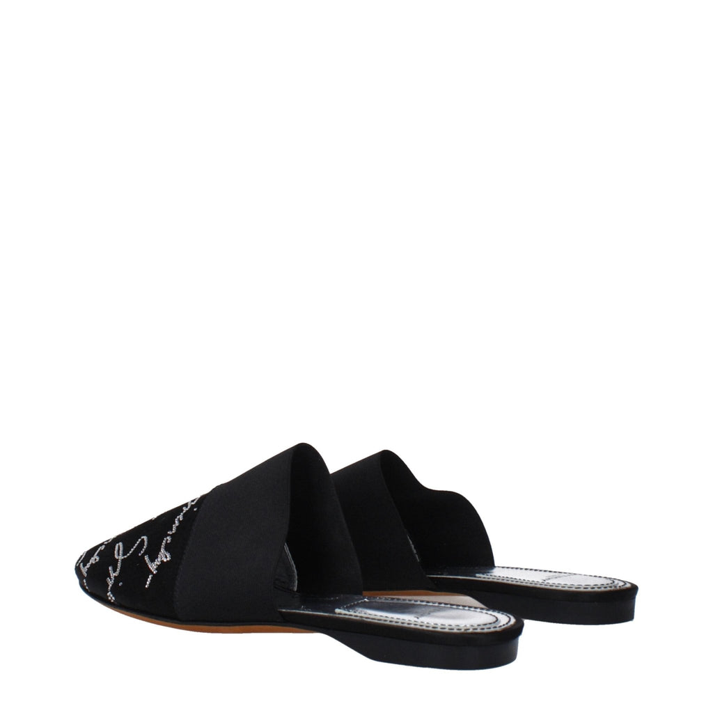 Givenchy Black Satin Slipper - Beyzy Store - Givenchy