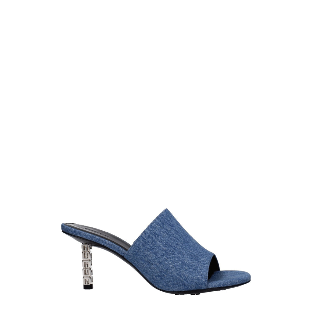Givenchy Blue Fabric Sandal - Beyzy Store - Givenchy