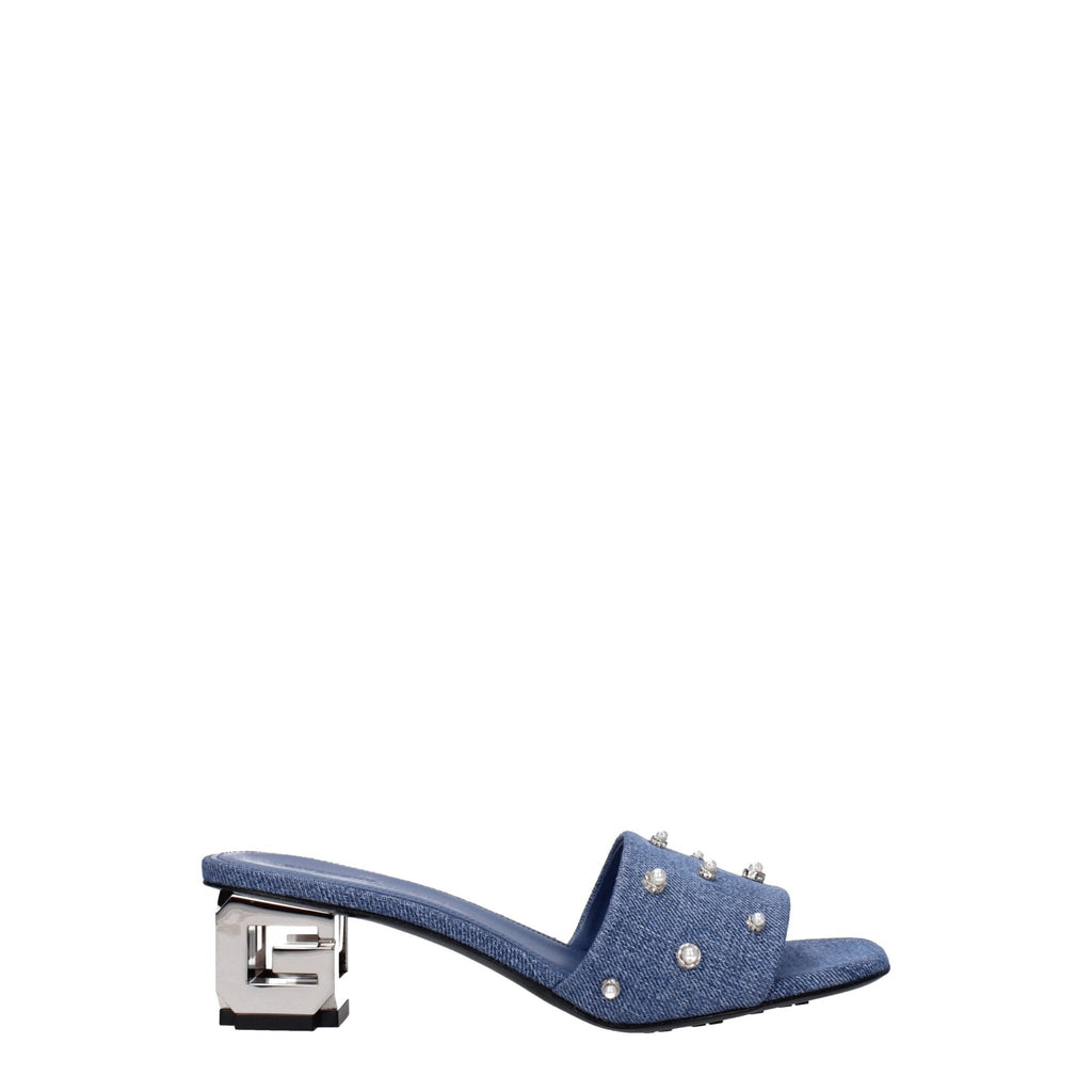 Givenchy Blue Fabric Sandal - Beyzy Store - Givenchy