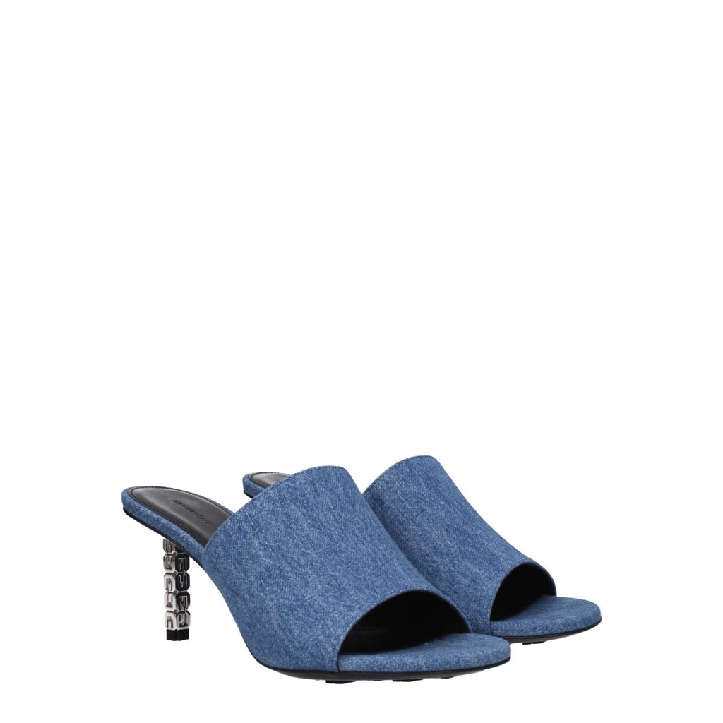 Givenchy Blue Fabric Sandal - Beyzy Store - Givenchy