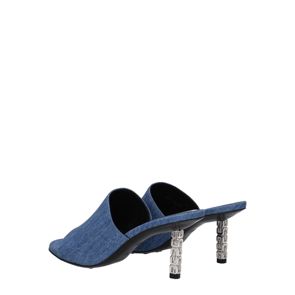 Givenchy Blue Fabric Sandal - Beyzy Store - Givenchy