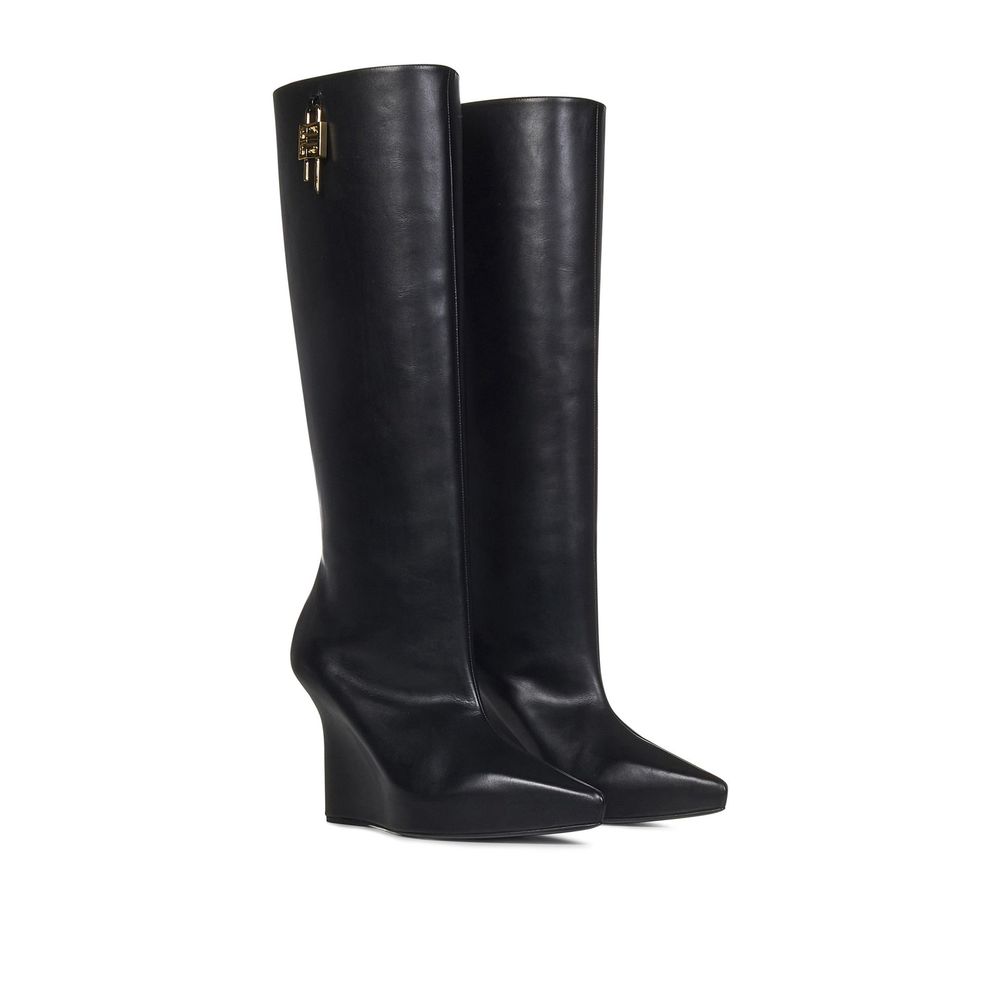 Givenchy G - Lock Leather Boots - Beyzy Store - Givenchy