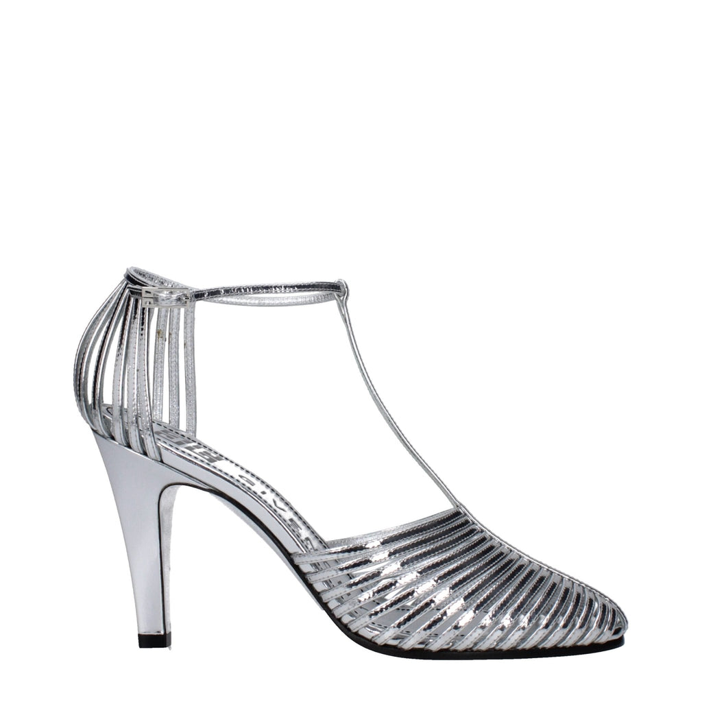 Givenchy Gray Leather Sandal - Beyzy Store - Givenchy