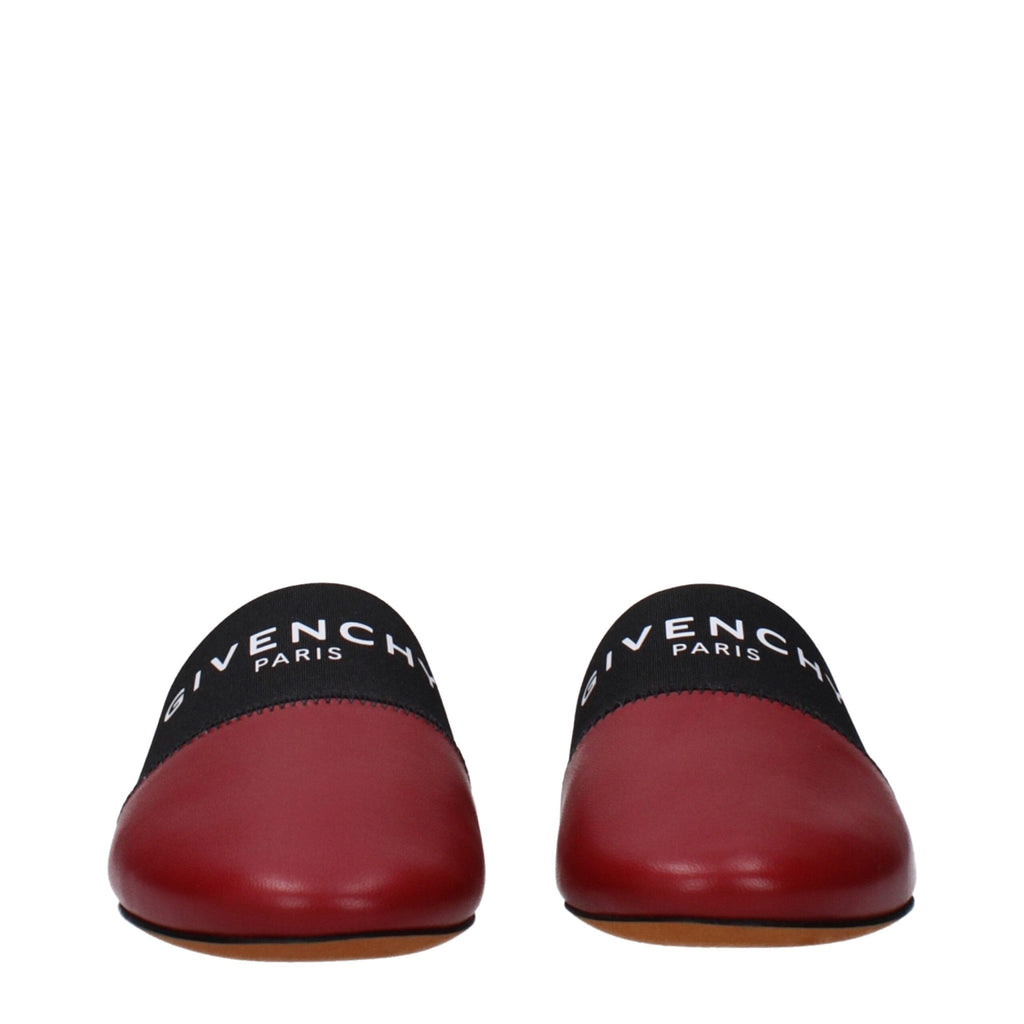 Givenchy Red Leather Slipper - Beyzy Store - Givenchy