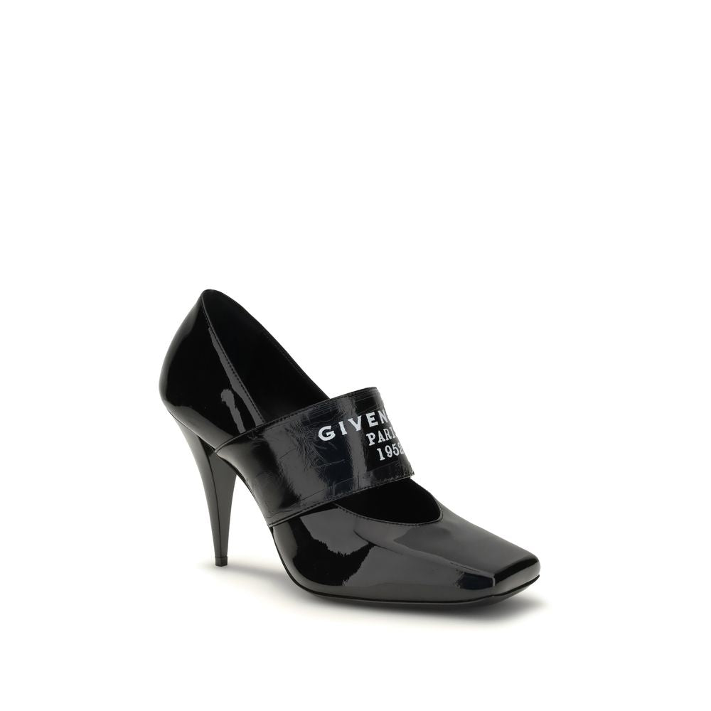 Givenchy Sliced Square Logo Pumps - Beyzy Store - Givenchy