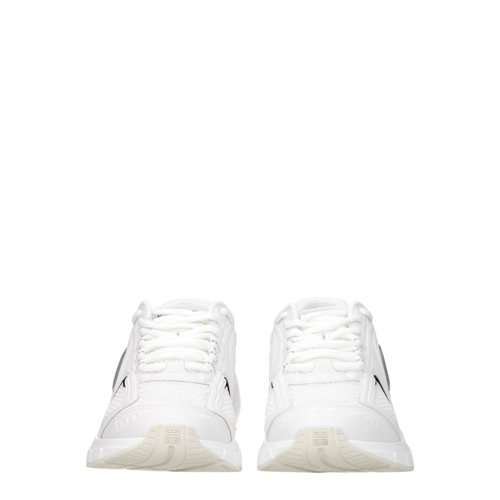 Givenchy White Fabric Sneakers - Beyzy Store - Givenchy