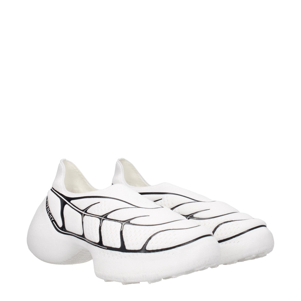 Givenchy White Fabric Sneakers - Beyzy Store - Givenchy