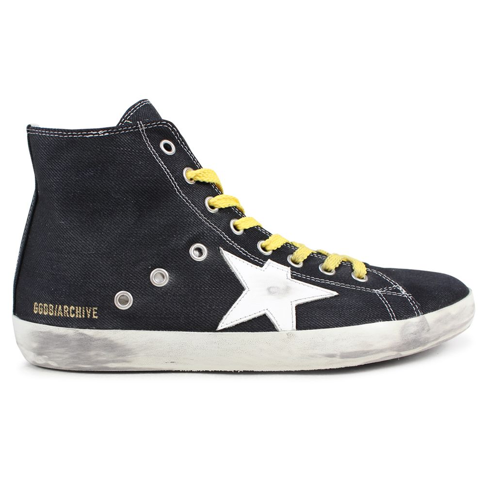 Golden Goose Black Canvas Sneaker - Beyzy Store - Golden Goose