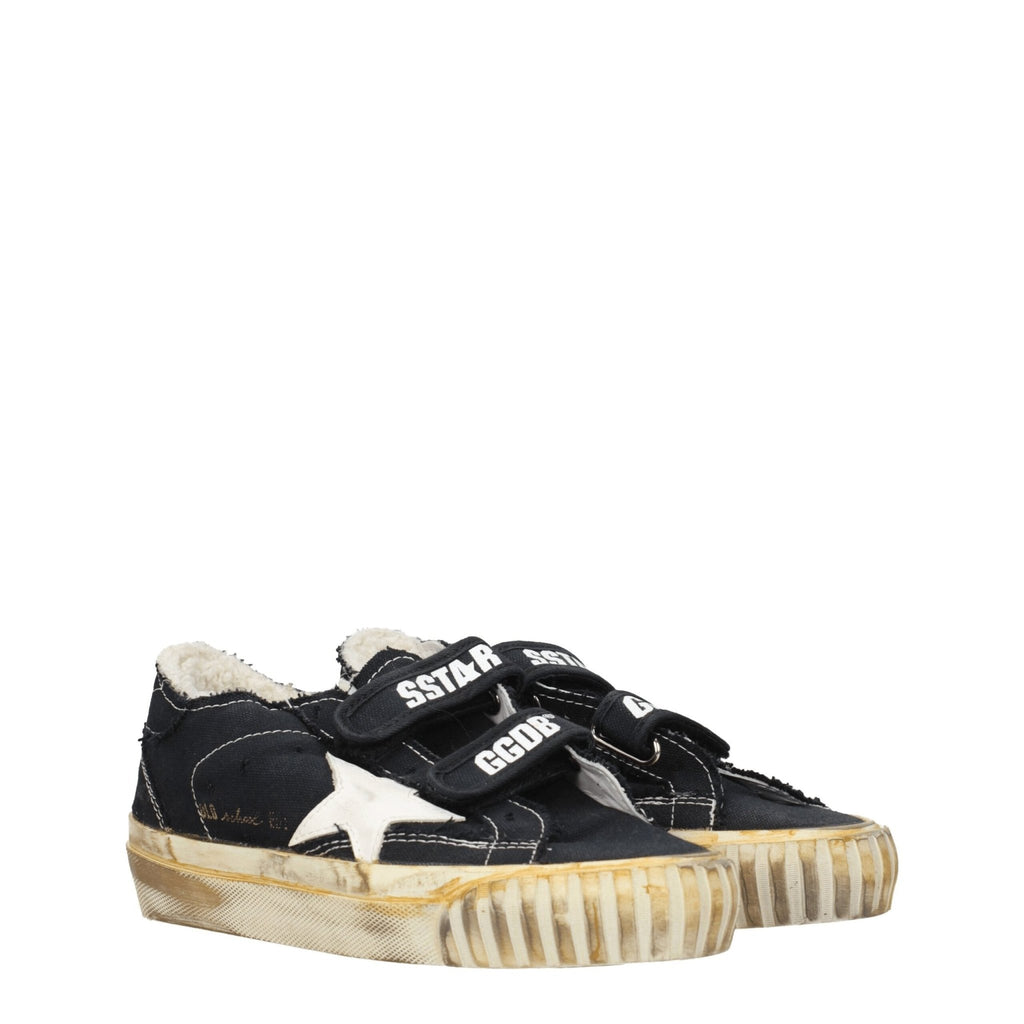 Golden Goose Black Fabric Sneakers - Beyzy Store - Golden Goose