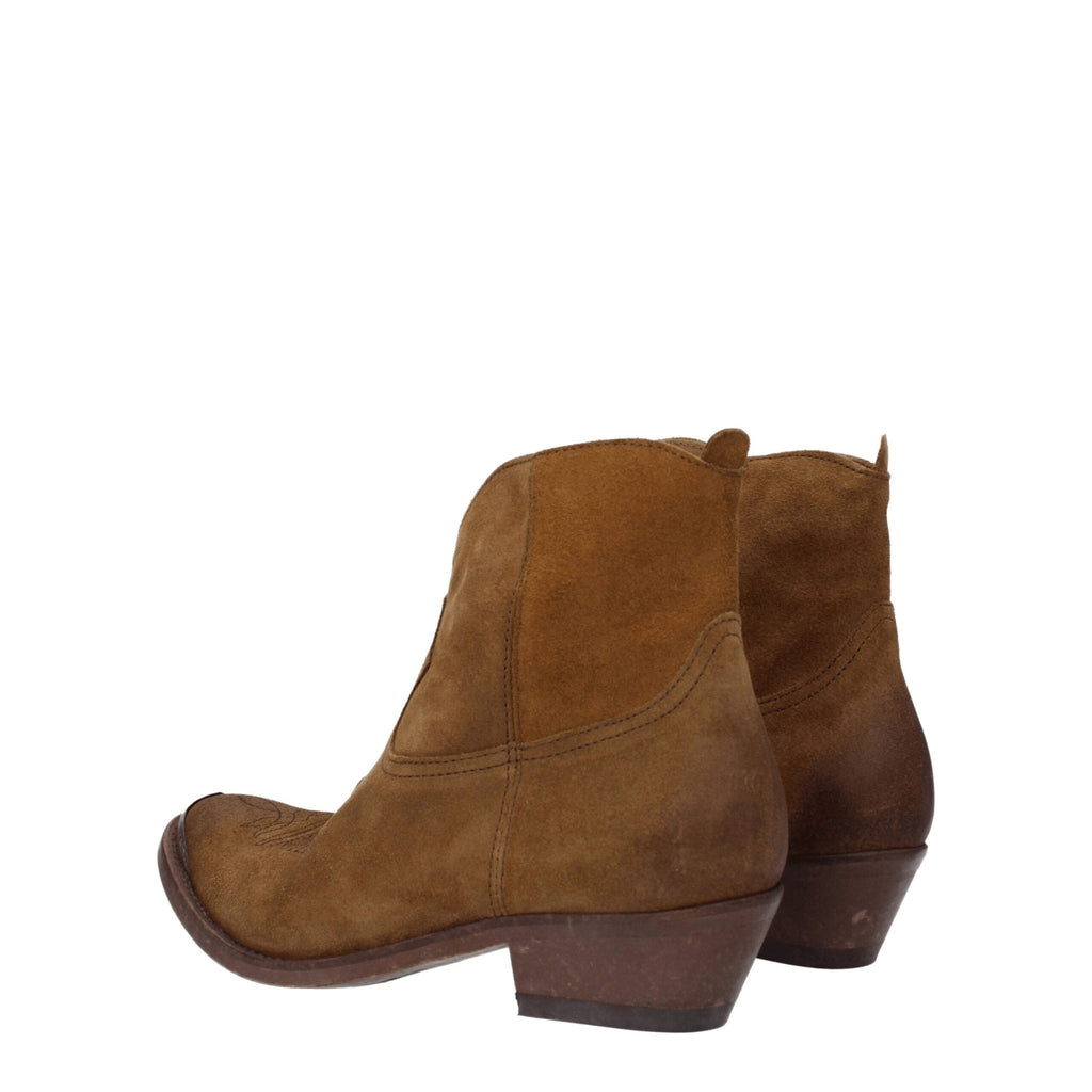 Golden Goose Brown Leather Ankle - Beyzy Store - Golden Goose