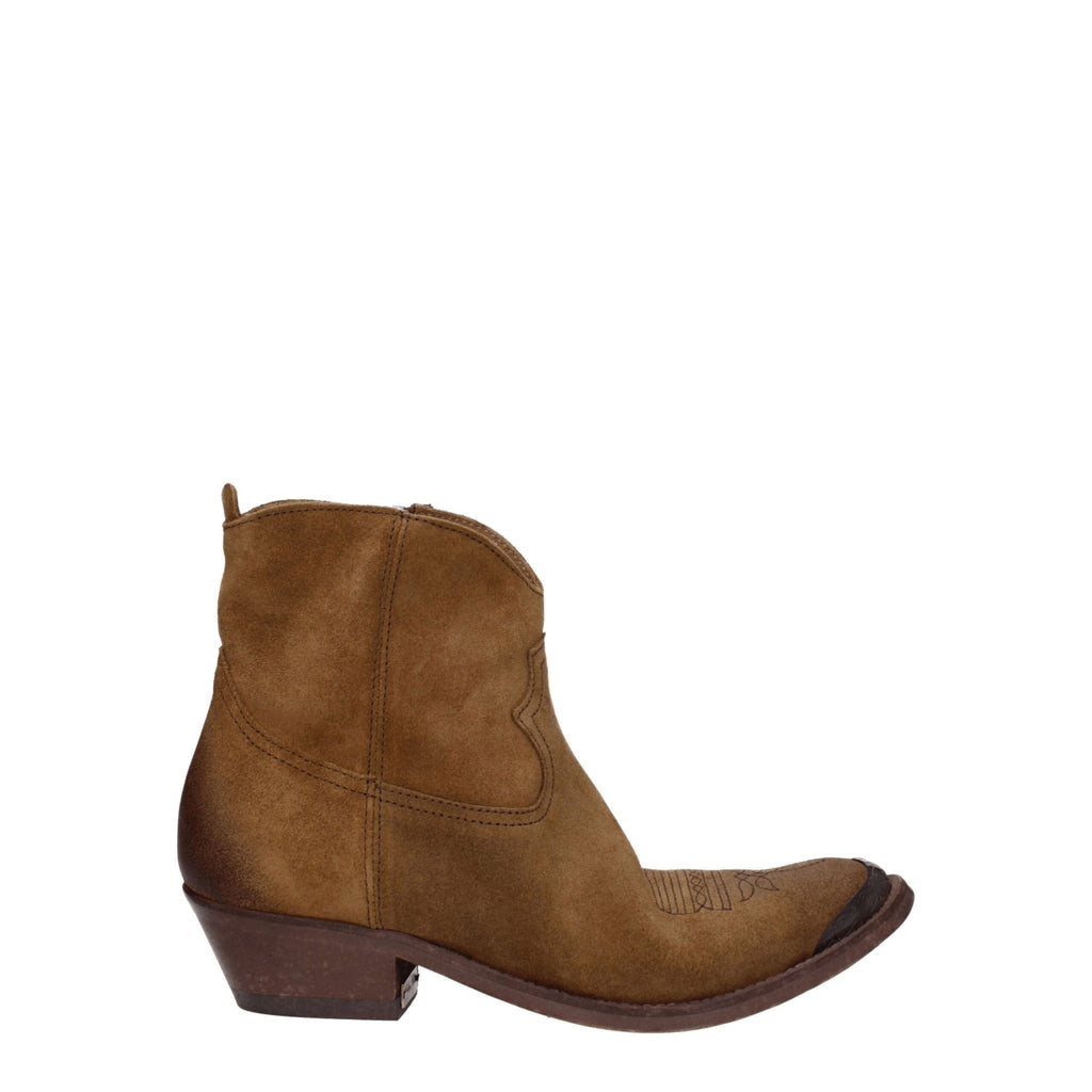 Golden Goose Brown Leather Ankle - Beyzy Store - Golden Goose