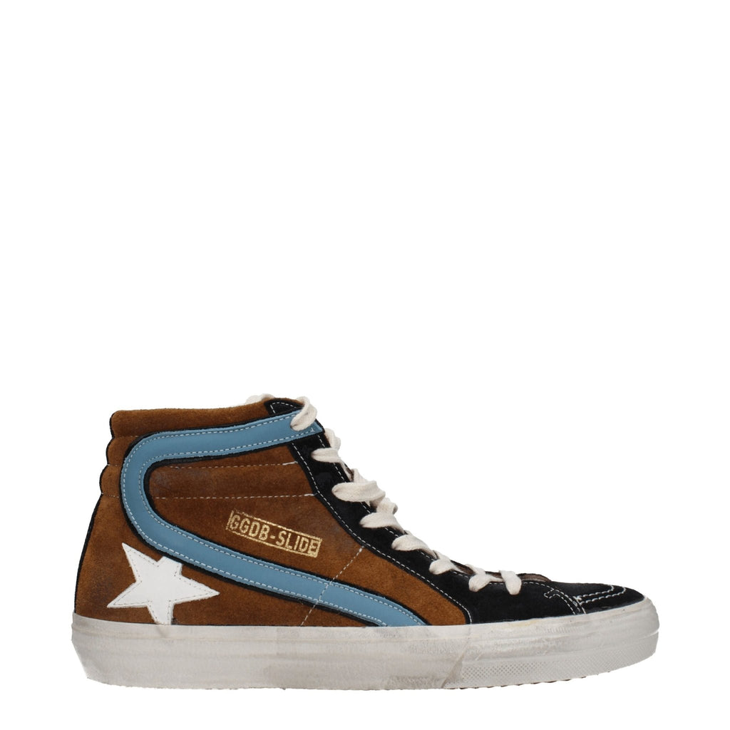 Golden Goose Brown Leather Sneakers - Beyzy Store - Golden Goose