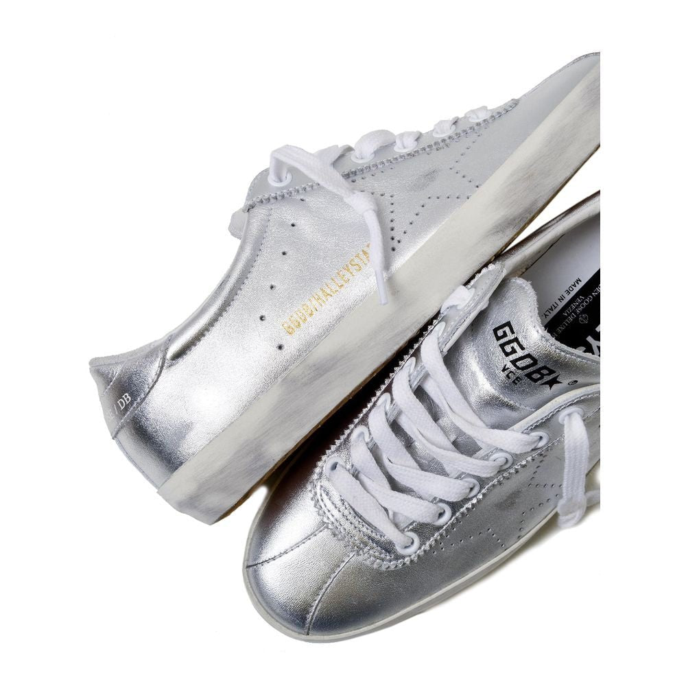 Golden Goose Gray Leather Men Sneaker - Beyzy Store - Golden Goose