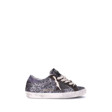 Golden Goose Sneakers Super Star with glitter - Beyzy Store - Golden Goose