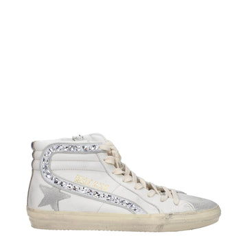 Golden Goose White Leather Sneakers - Beyzy Store - Golden Goose