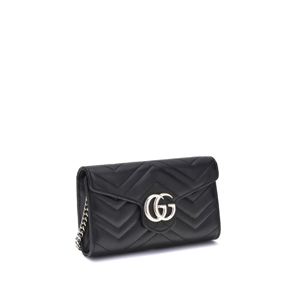 Gucci GG Marmont Wallet with Chain - Beyzy Store - Gucci